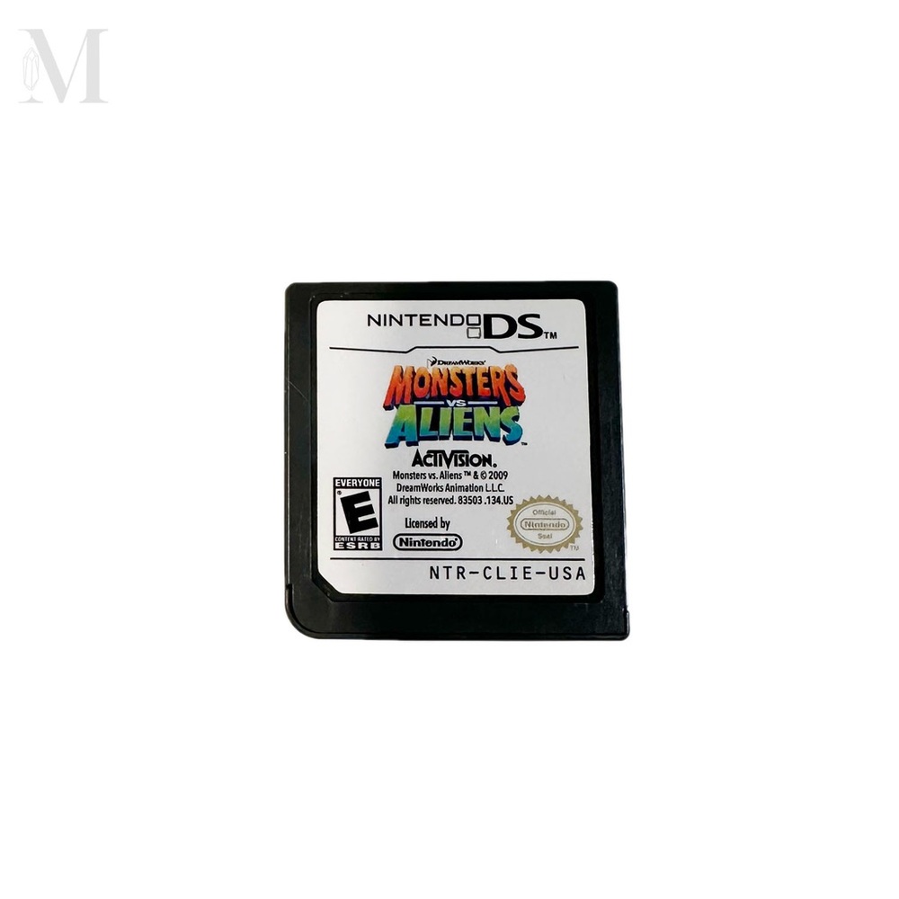 nintendo ds dsi aliens vs. monsters